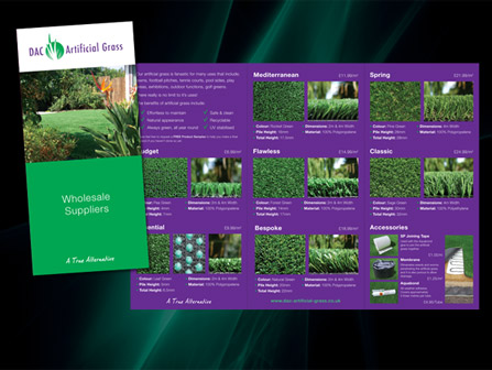 DAC Artificial Grass Product Brochure