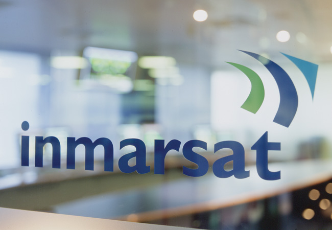 Inmarsat 'door logo' [Shot for property brochure]